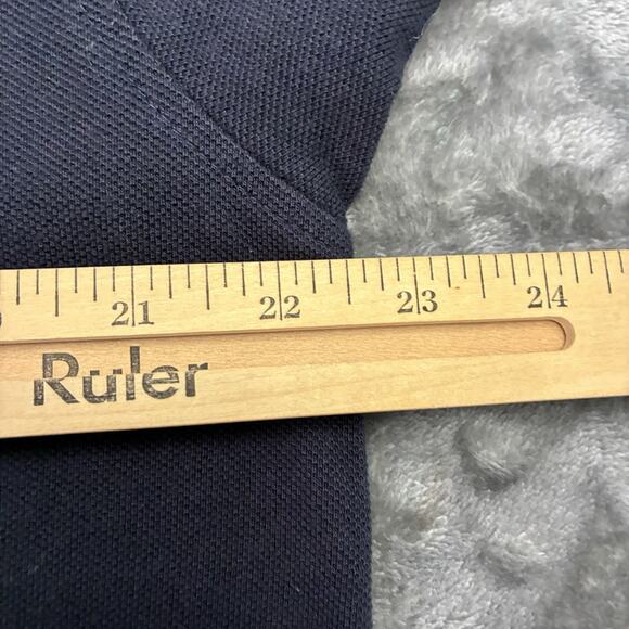 Brooks Brothers Polo 346 Mens L Black Shirt Collared Cuffed Sleeves Performance - Picture 5 of 8